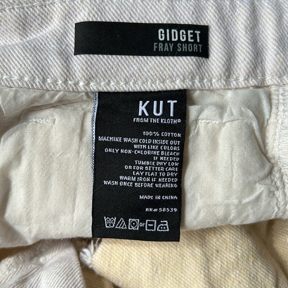 Kut from the Kloth Gidget Fray Shorts - Picture 6 of 7
